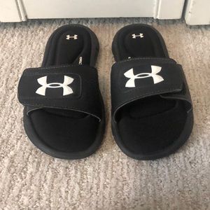 Boys Adidas Slides